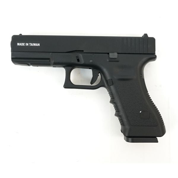 Страйкбольный пистолет KJW Glock G17 CO₂, металл. затвор (KP-17-MS.CO2)