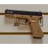 Страйкбольный пистолет KJW Glock G18 Gas GBB Tan (KP-18-TAN)