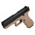 Страйкбольный пистолет KJW Glock G18 Gas GBB Tan (KP-18-TAN)
