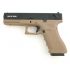 Страйкбольный пистолет KJW Glock G18 CO₂ GBB Tan (KP-18.CO2-TAN)